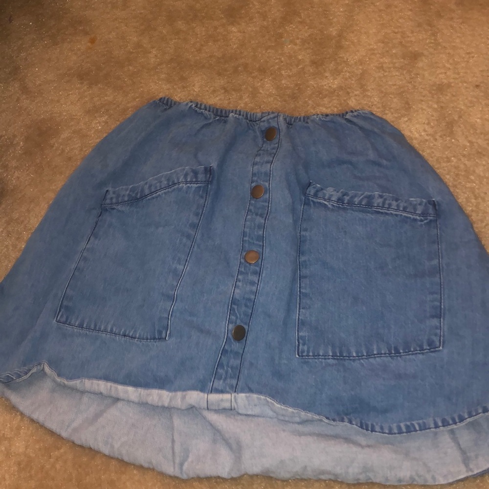 Girls Denim Skirt